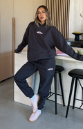 White Fox With Love In The Moment Sweatpants Charcoal