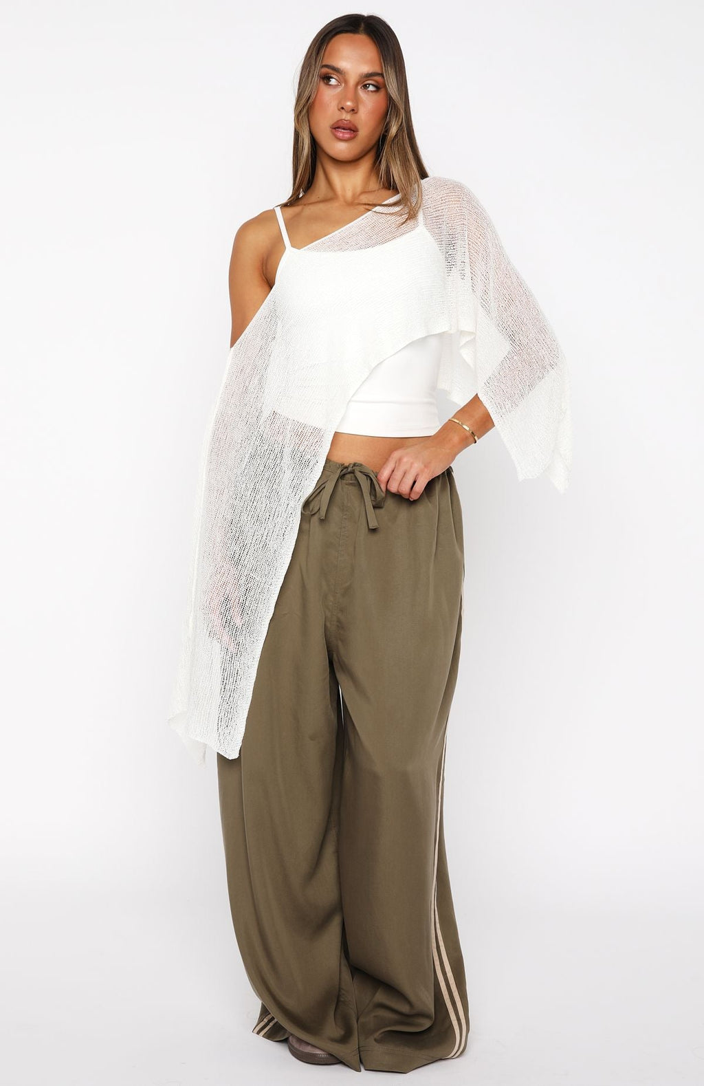 White Fox Distant Memories Pants Khaki