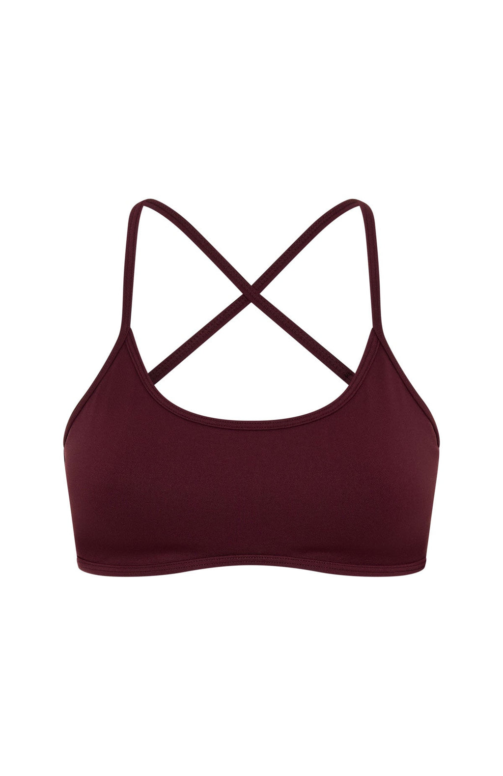 White Fox Fuel Seamless Sports Bra Merlot