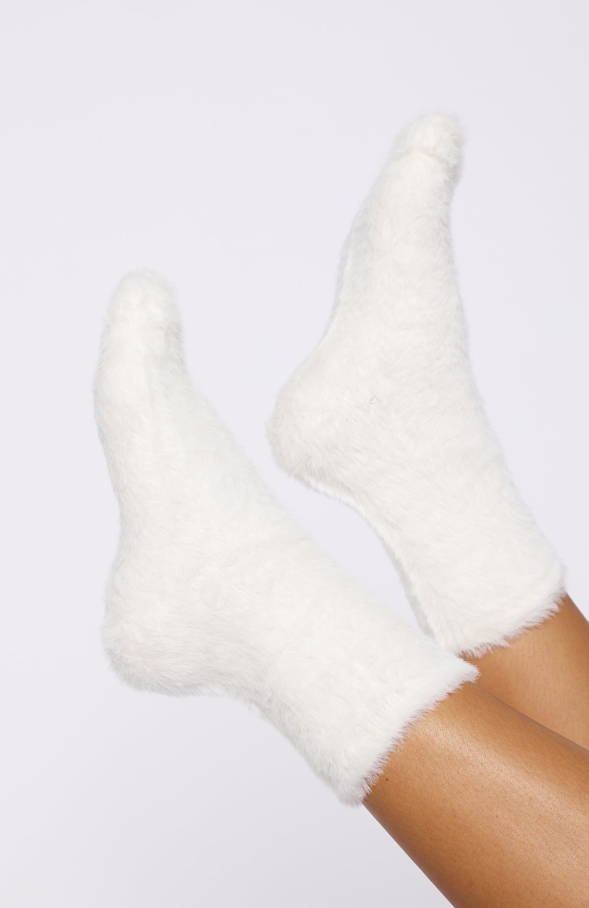 White Fox Cally Socks Cream
