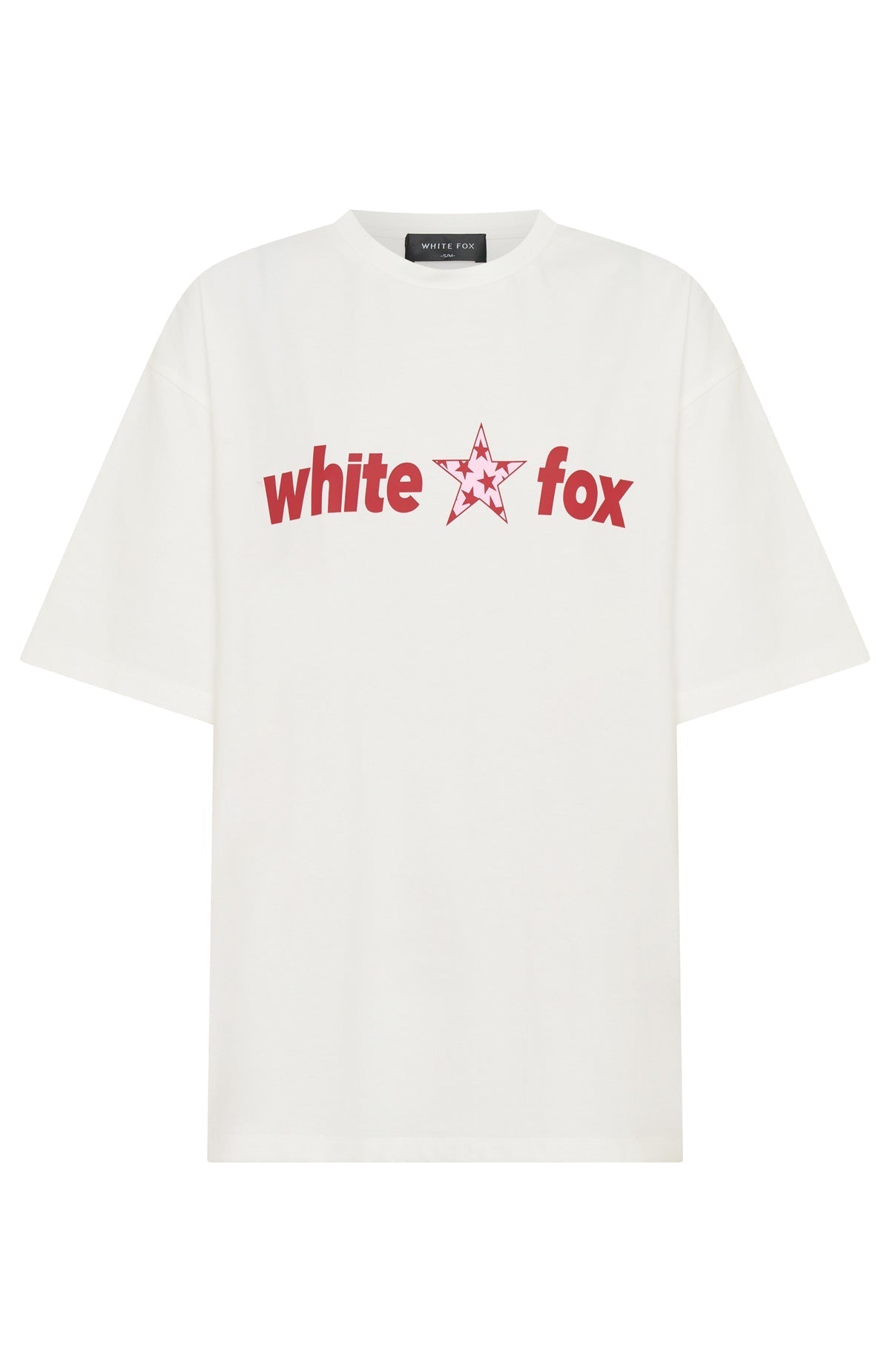 White Fox From The Archives Mila Oversized Tee White