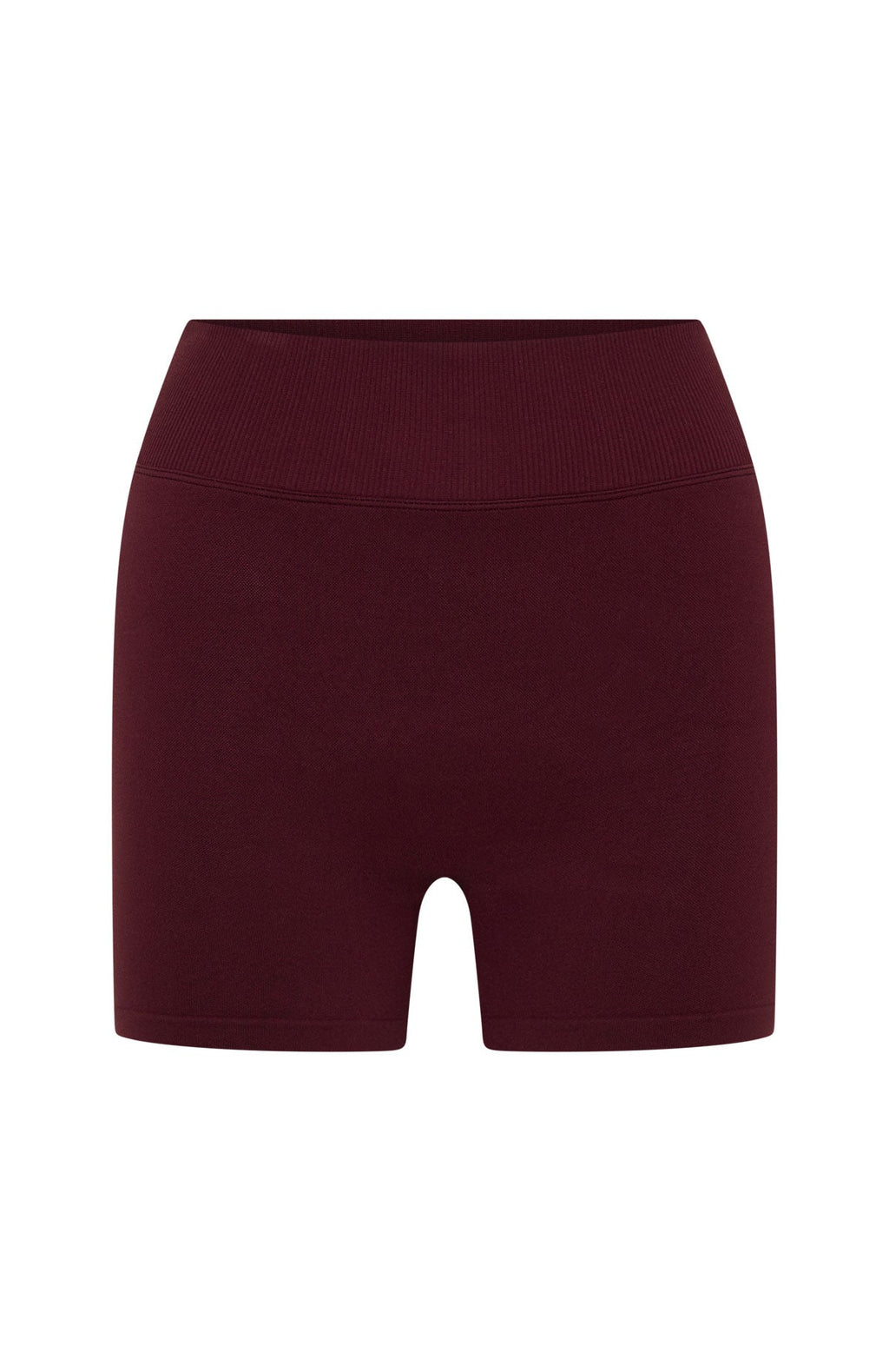 White Fox Zoom Seamless Shorts Merlot