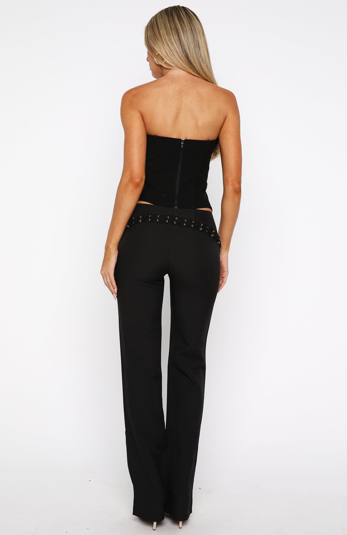 White Fox Parisian Nights Pants Black
