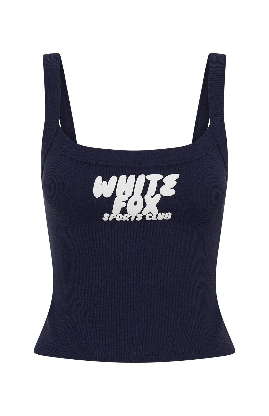 White Fox Club 14 Allie Singlet Top Navy