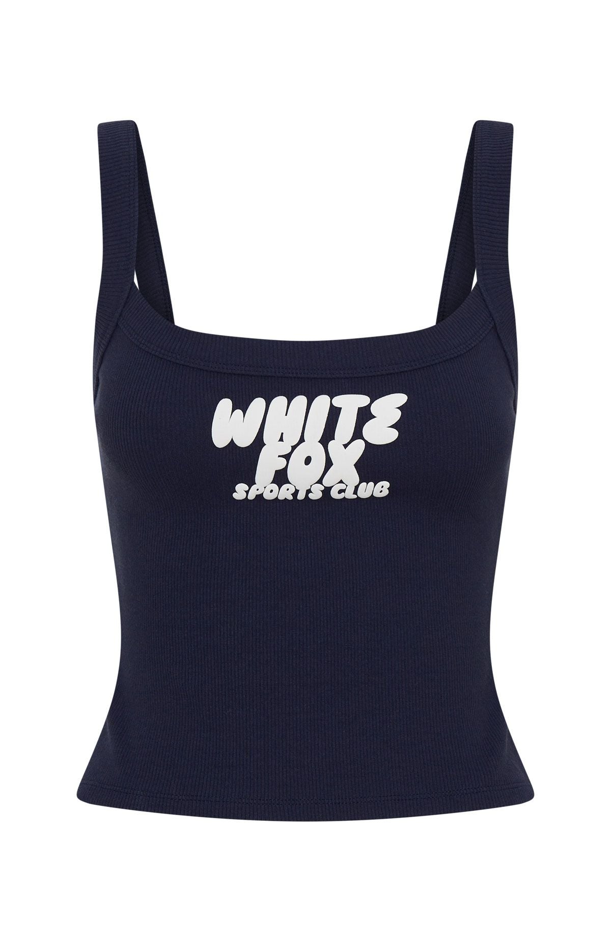 White Fox Club 14 Allie Singlet Top Navy