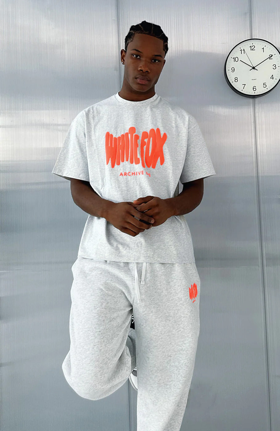 White Fox Archive 6.0 Oversized Tee Cloudburst