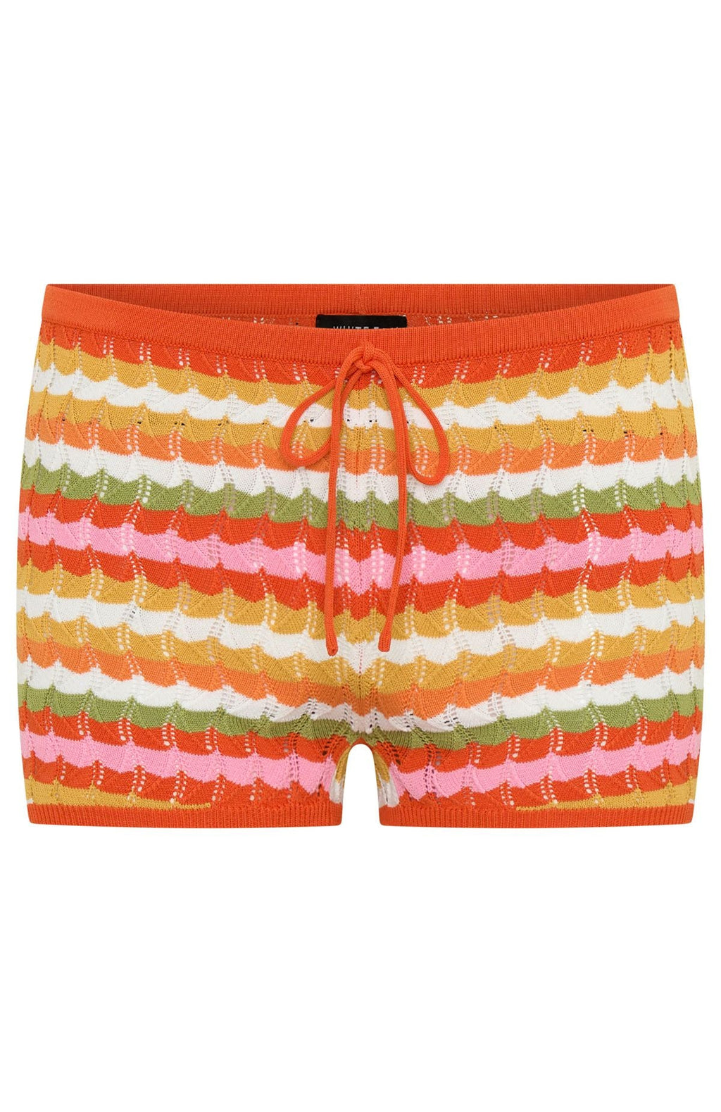 White Fox Past Curfew Knit Booty Shorts Sugar And Sweets