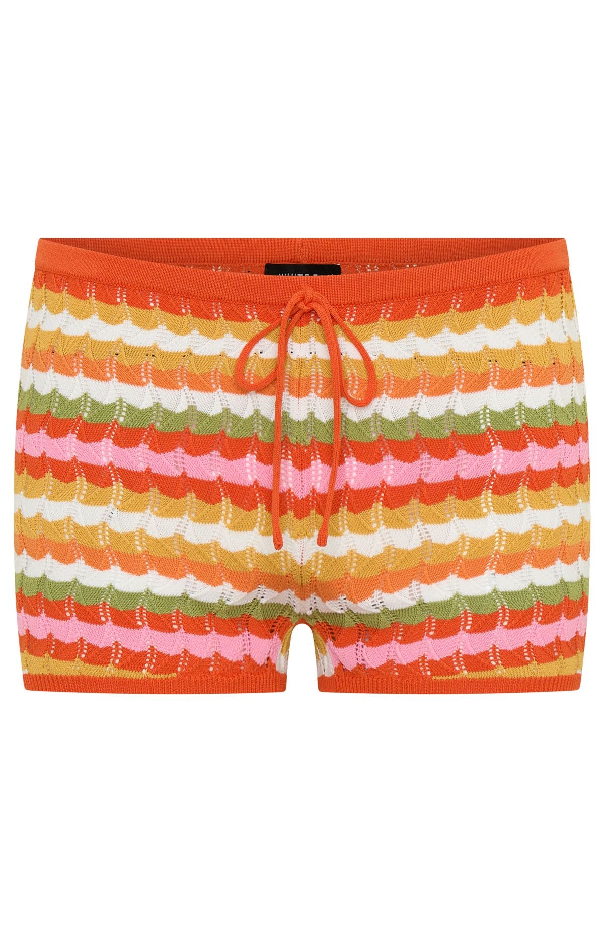 White Fox Past Curfew Knit Booty Shorts Sugar And Sweets