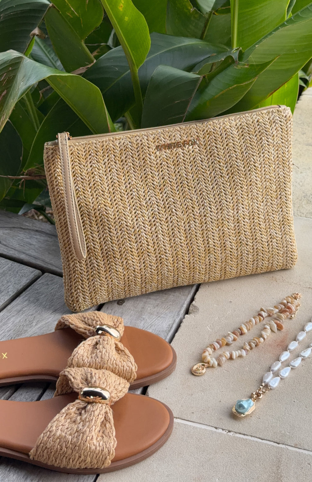 White Fox Harry Pouch Natural