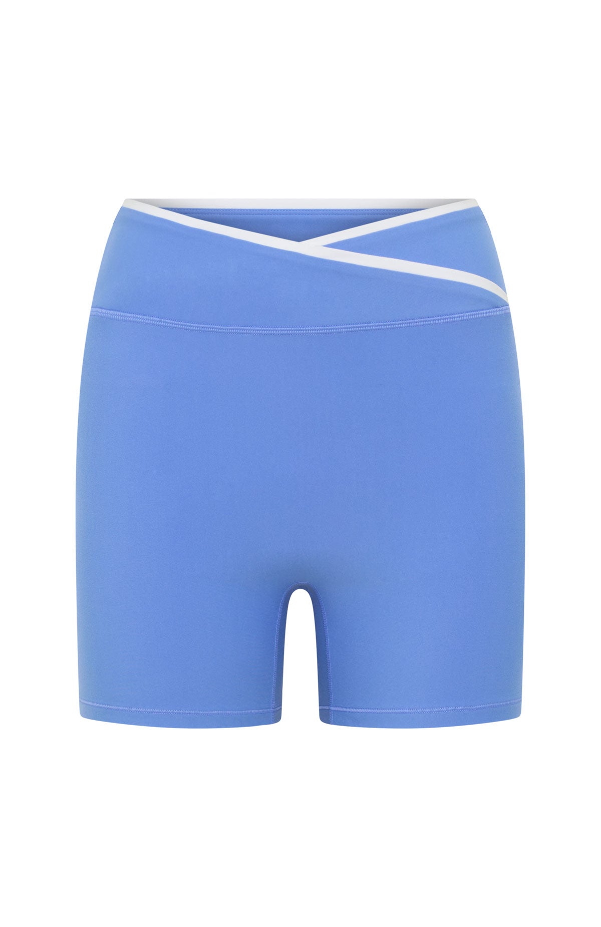 White Fox Defence Bike Shorts Blueberry/White