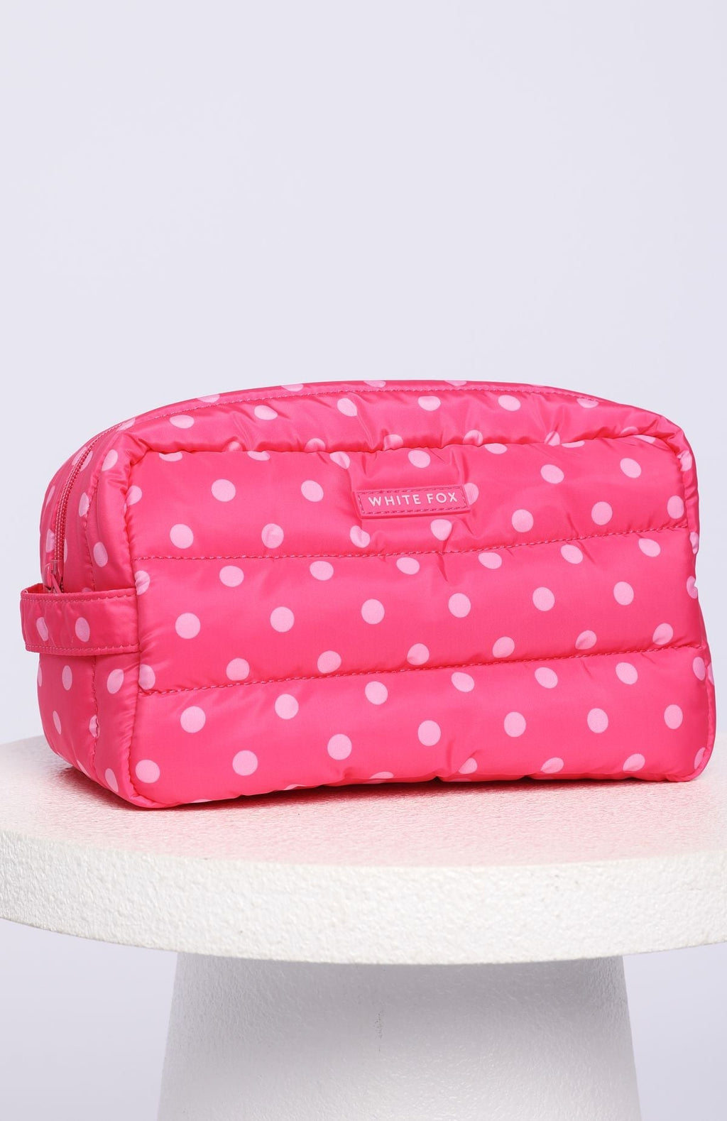 White Fox Take A Leap Cosmetic Bag Candy Confetti