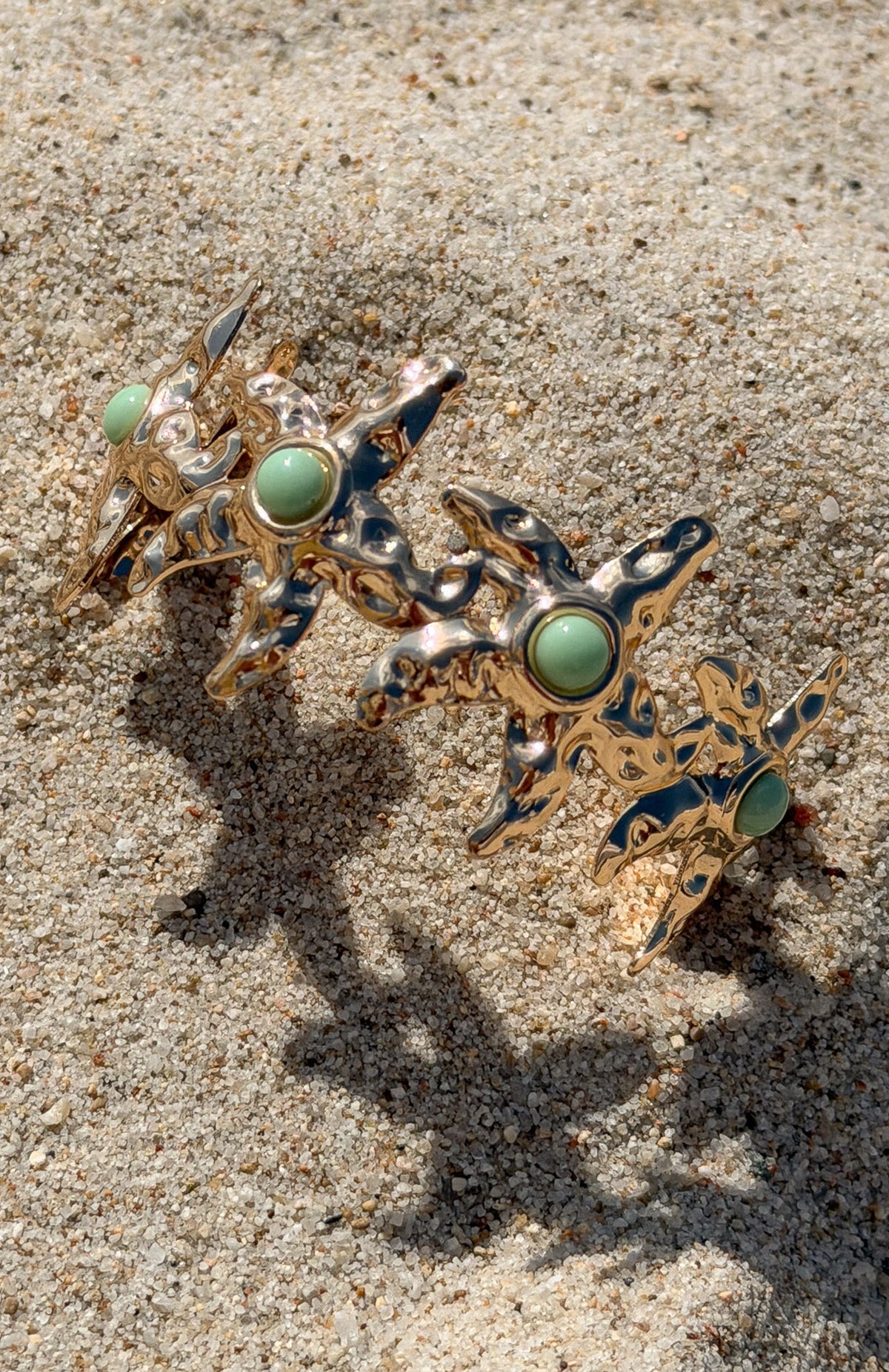 White Fox Matija Cuff Bracelet Gold