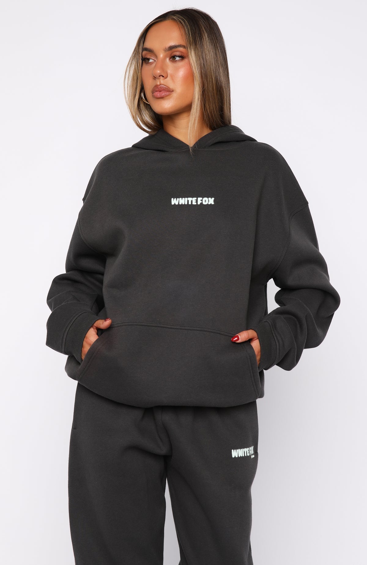 White Fox 11th Street New York Or Nowhere Oversized Hoodie Matcha Crumble