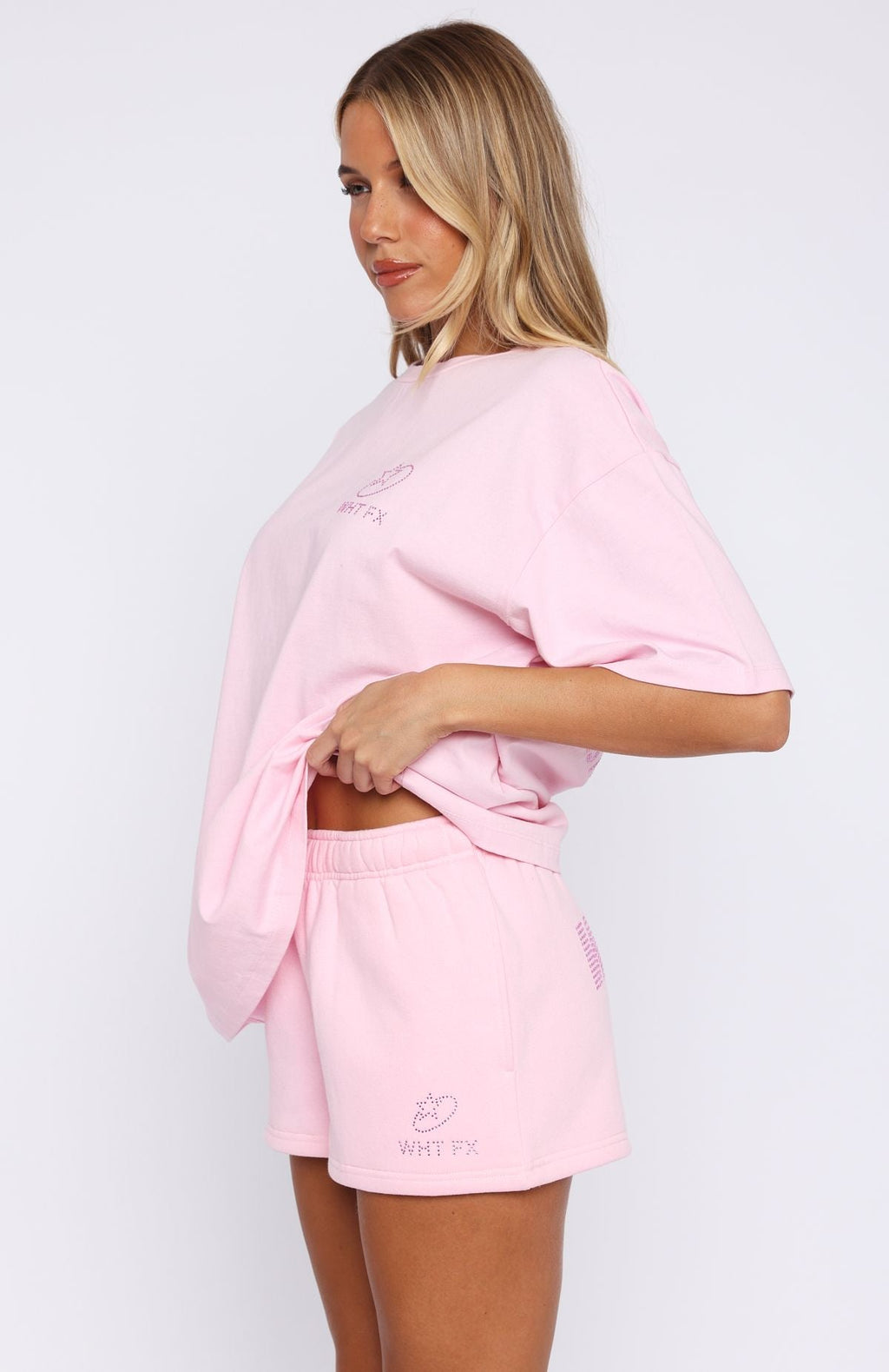White Fox Always Shining Lounge Shorts Posy