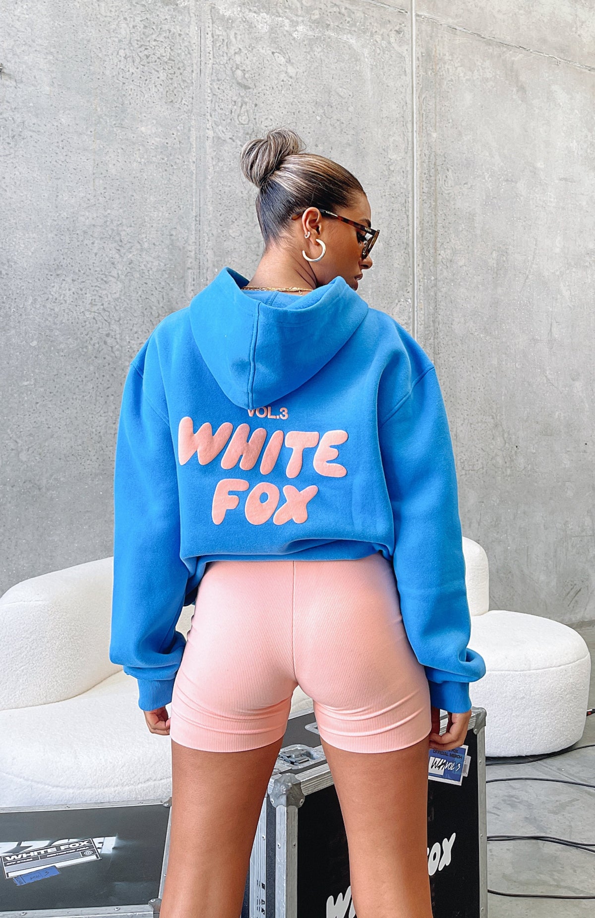White Fox Offstage Hoodie Azure