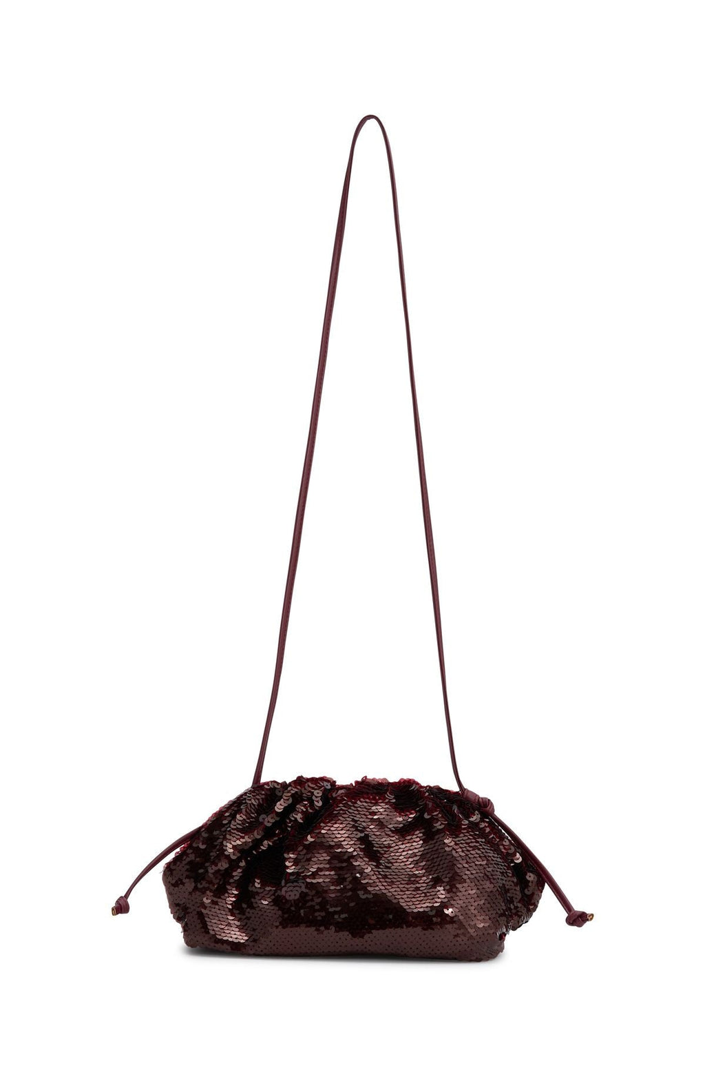 White Fox June Clutch Bag Burgundy