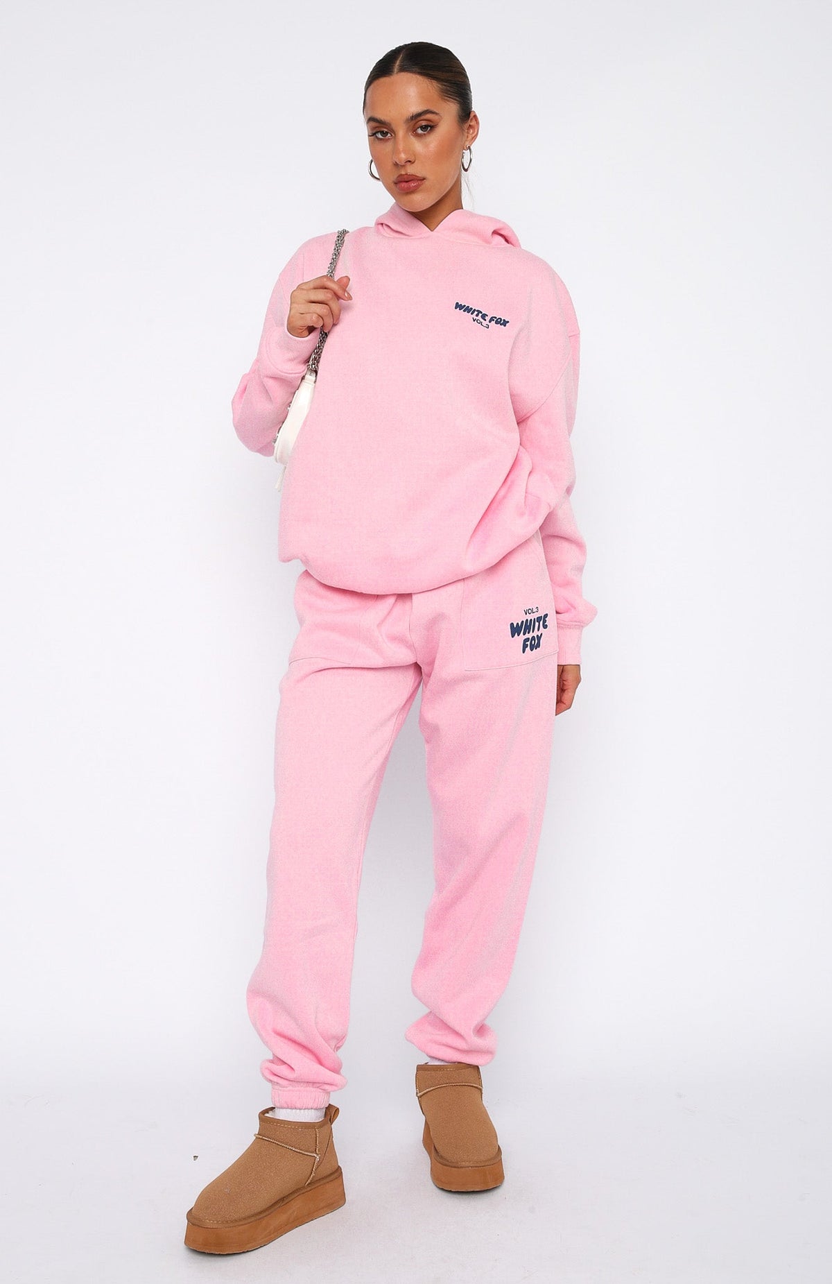 White Fox Offstage Sweatpants Posy Pink