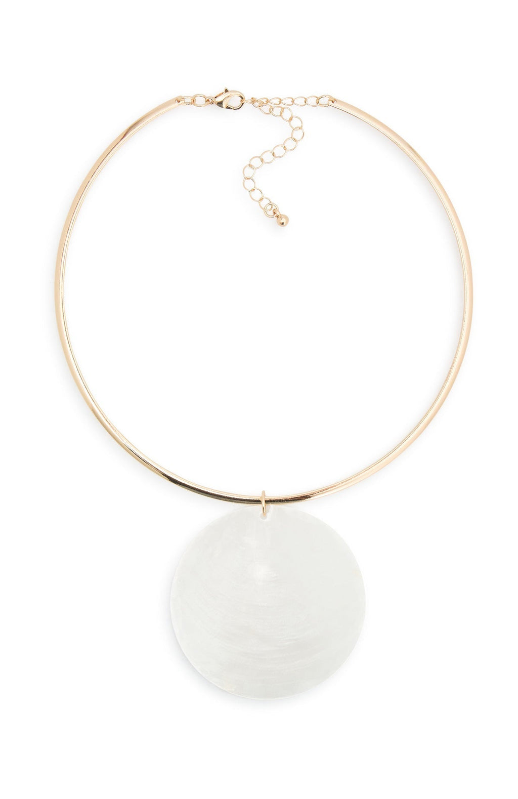 White Fox Makaio Necklace Gold