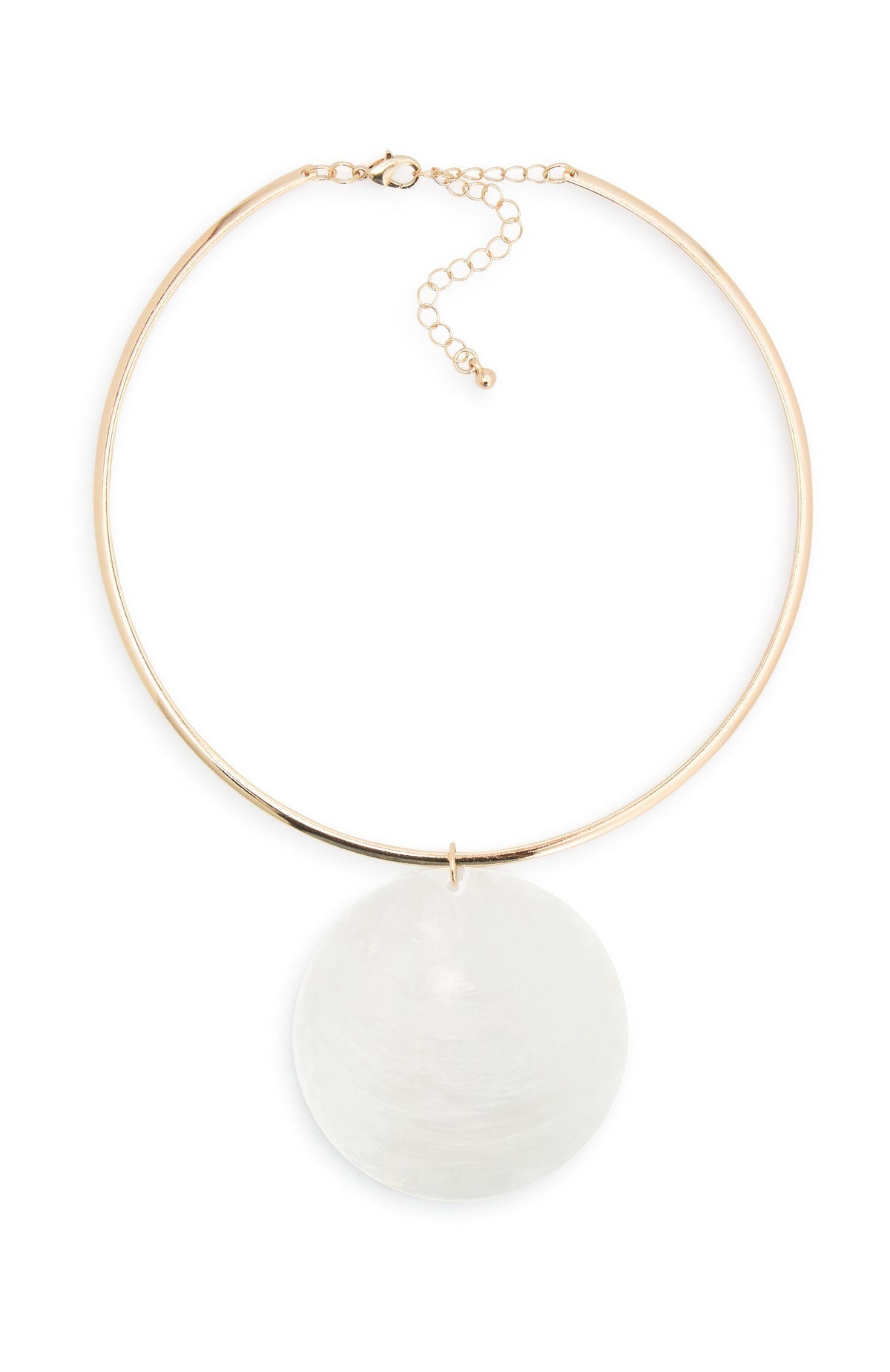 White Fox Makaio Necklace Gold