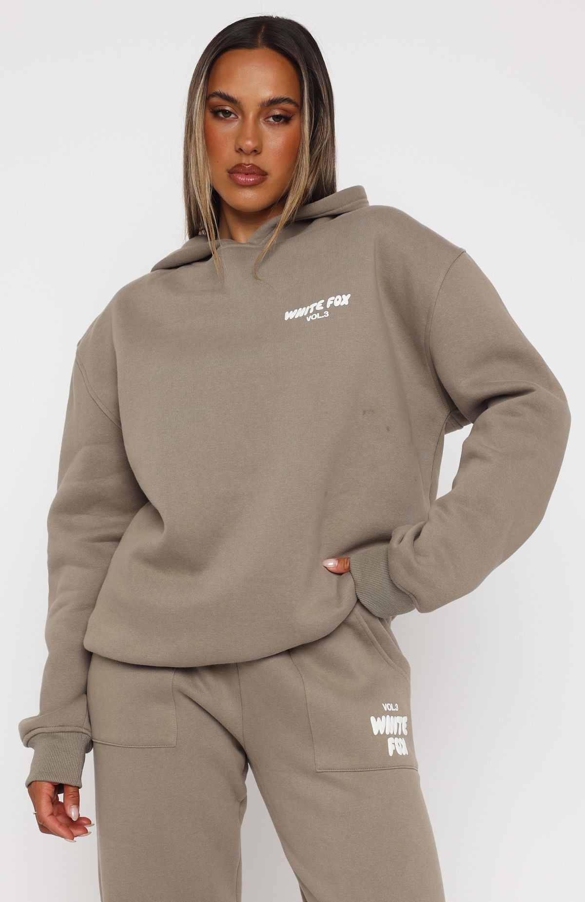 White Fox Offstage Hoodie Fawn