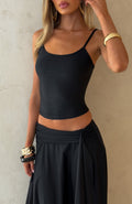 White Fox Lifetime Top Black