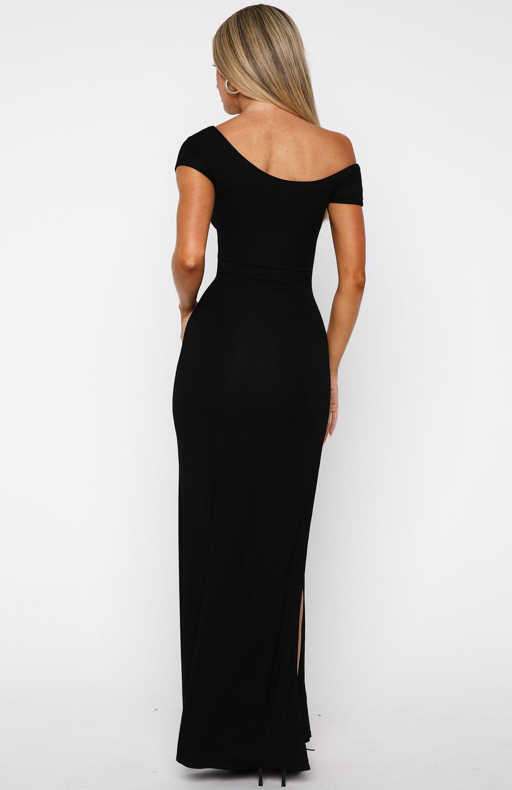 White Fox New Character Unlocked Maxi Dress Black