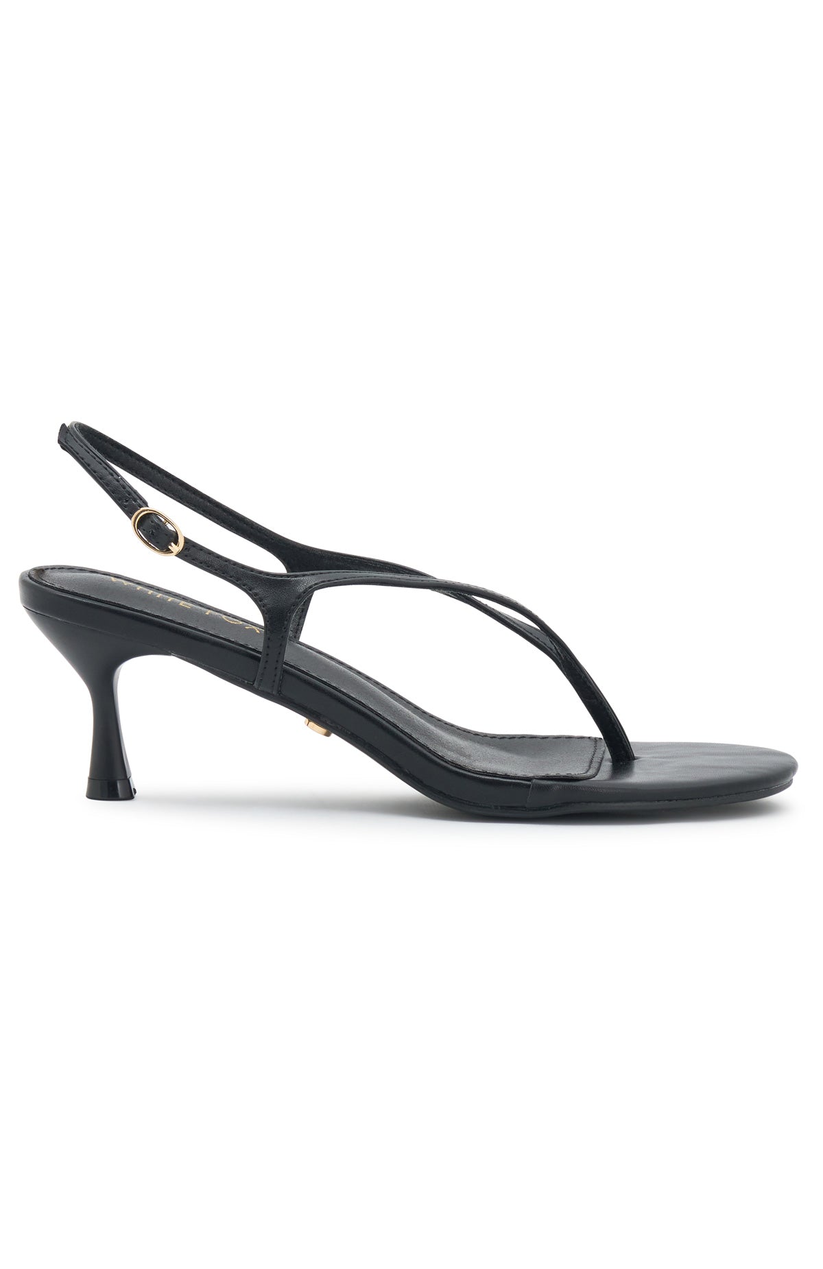 White Fox Zarah Heels Black